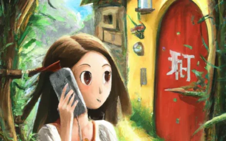 huawei xiaomi phones anime oil painting, high resolution, ghibli inspired, 4k