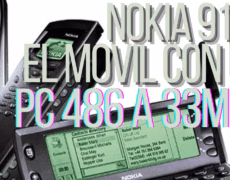 El Nokia 9110, el teléfono de 1998 con un procesador de PC x86, pda y teléfono móvil en uno.